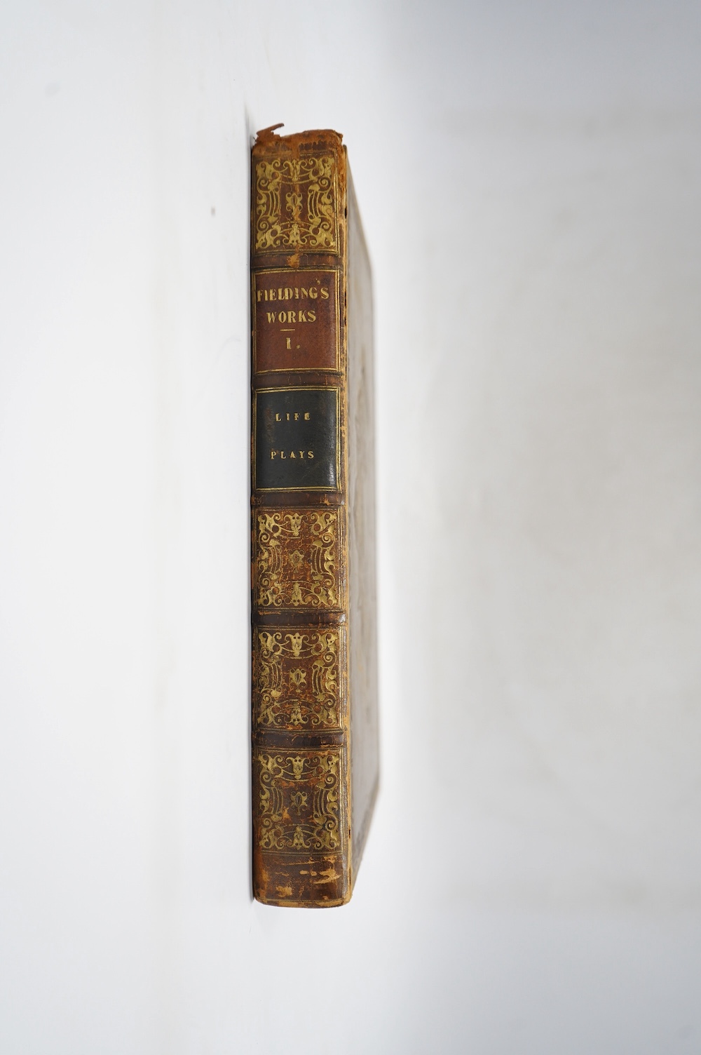 Fielding, Henry - The Works of Henry Fielding, Esq, with an Essay on His Life and Genius by Arthur Murphy, Esq., 10 vols, 8vo, calf, with engraved frontispiece by William Hogarth in vol.1, F.C and J. Irvington, er al, Lo